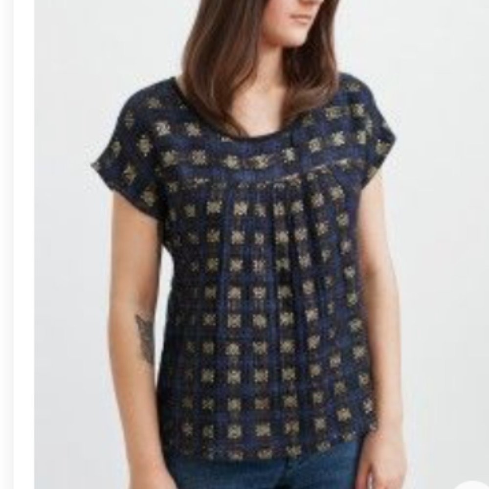 Ace & Jig Studio top in Patina